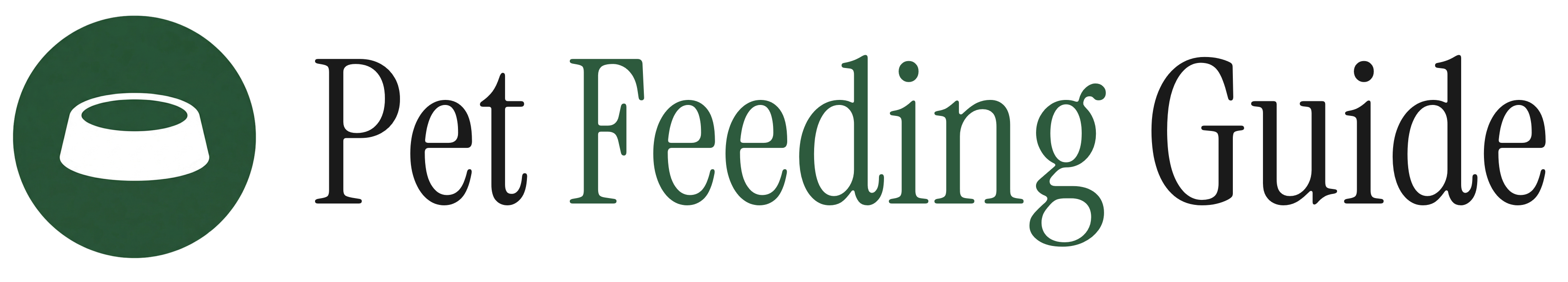 Pet Feeding Guide logo